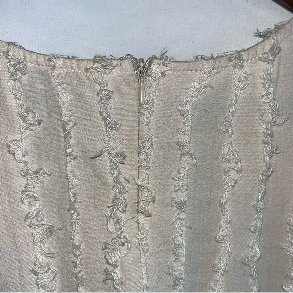 Women's Very J Light Tan Short Sleeve Wrap Dress - Picture 5 of 8